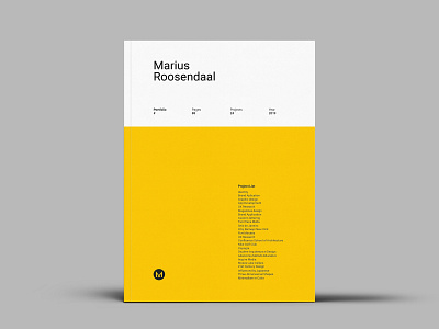 Marius Portfolio branding brochure business catalog catalogue clean design editorial elegant fashion feminine indesign lookbook magazine mariusz modern portfolio proposal studio template