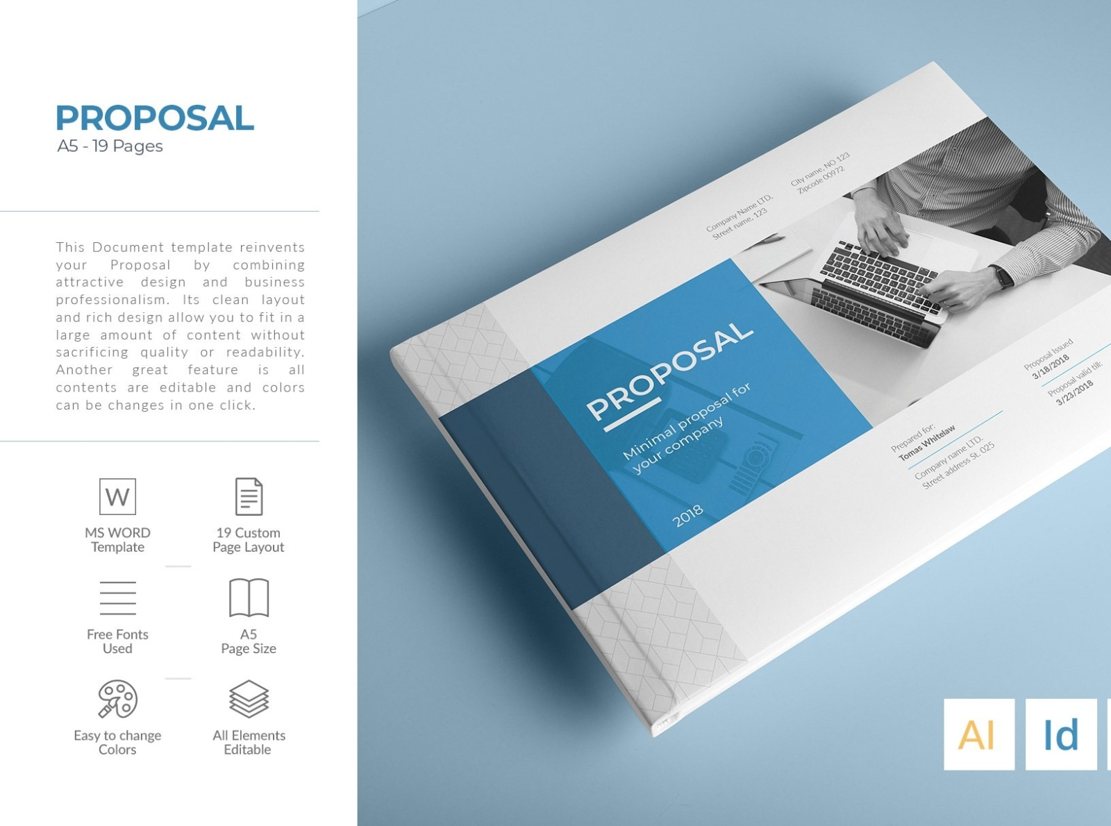 A5 Proposal by Brochure Design on Dribbble