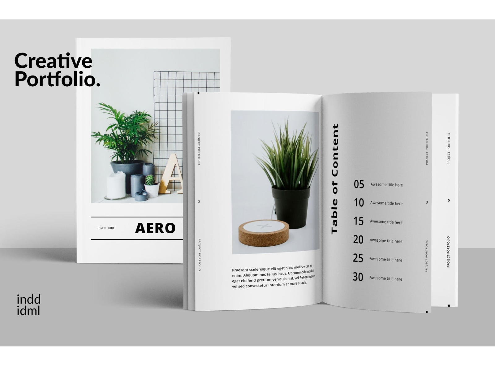 Aero Minimal Brochure By Brochure Design On Dribbble