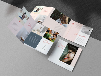 Clean Square Brochure branding brochure brochure design brochure template brochure templates business catalog catalogue clean clean square brochure corporate elegant feminine magazine modern portfolio shop simple square brochure template