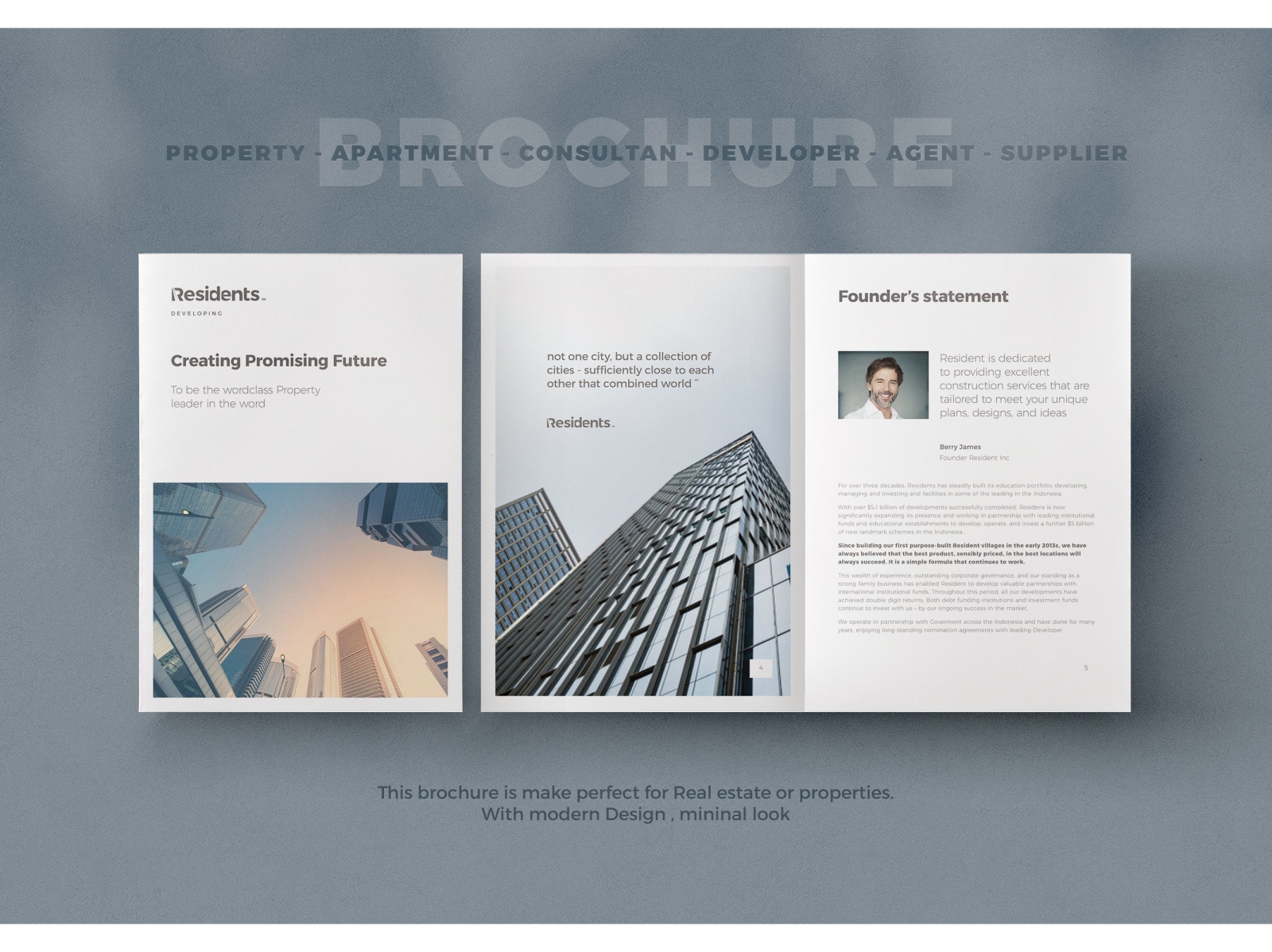 Real Estate Brochure Template Free Download from cdn.dribbble.com