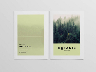 Botanic Magazine botanic botanical branding brochure business catalogue clean download elegant free magazine magazine cover modern portfolio template