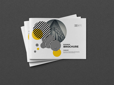 A5 Business Brochure branding brochure business businesscard catalogue clean download elegant free indesign magazine modern portfolio template