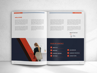 Company Profile branding brochure business catalogue clean company computer download elegant free magazine modern portfolio profile template