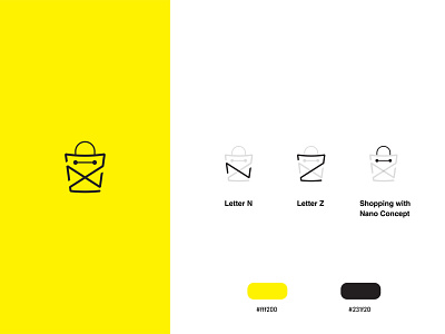 Nano Zero app branding design icon illustrator logo minimal ui ux web