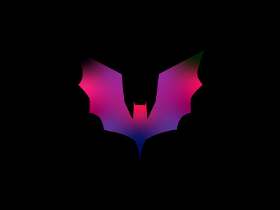 batman design flat icon illustration vector