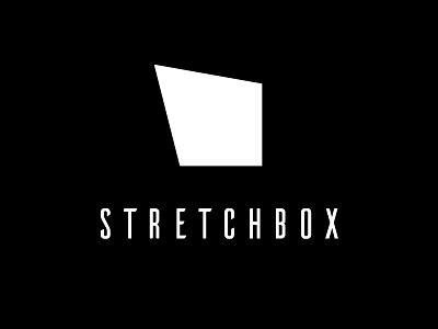 Strectch Box design flat logo minimal