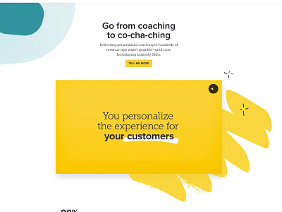 Lessonly Skills Landing Page branding design lessonly product website website design