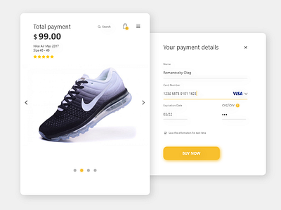 Credit Card Checkout - Daily UI