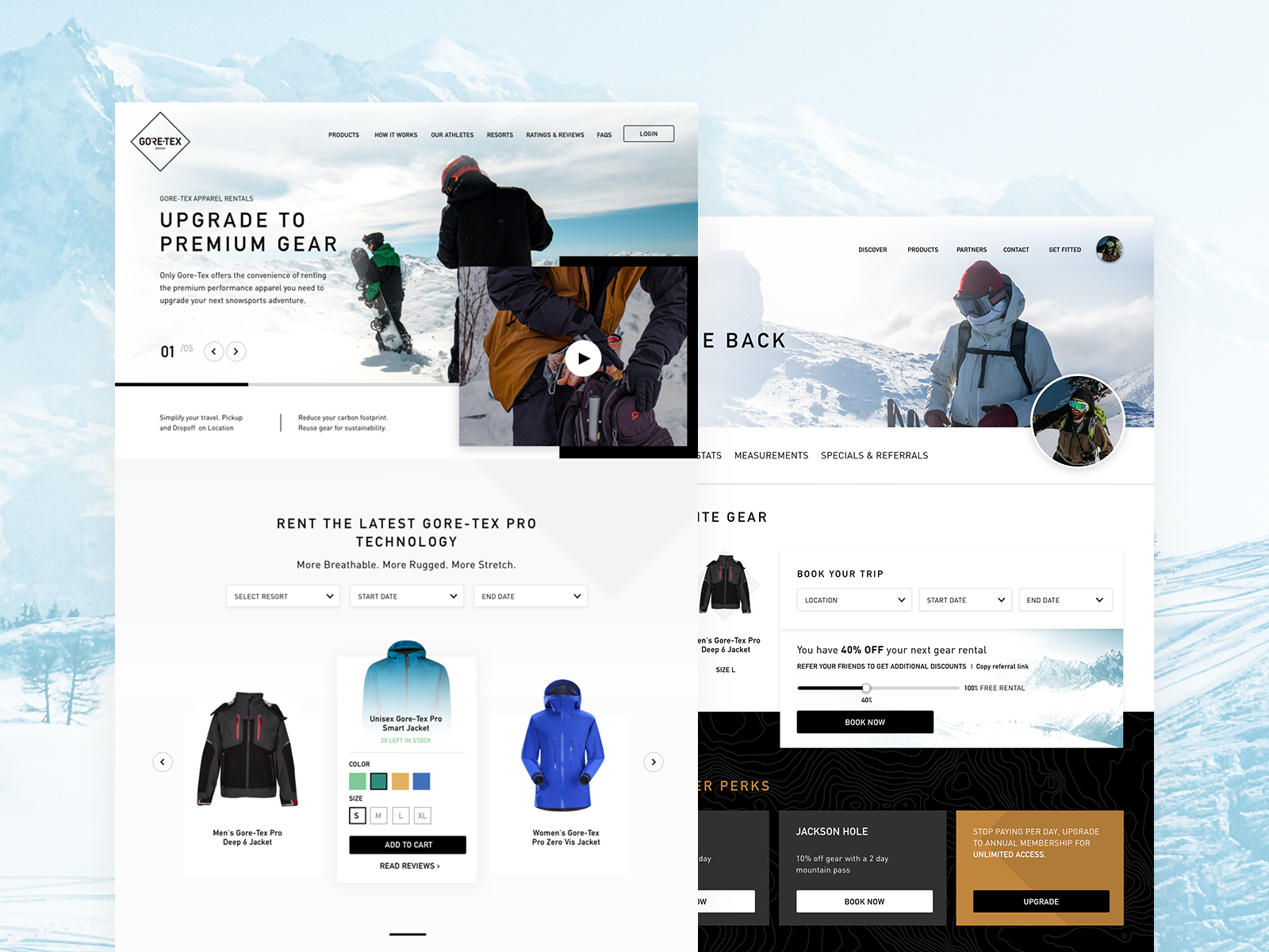 Gore Tex by Luis Sanchez on Dribbble