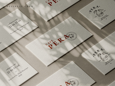Cafe Business Card - Complete Cafe Brand Identity