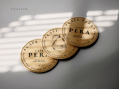 Coaster - Complete Cafe Brand Identity