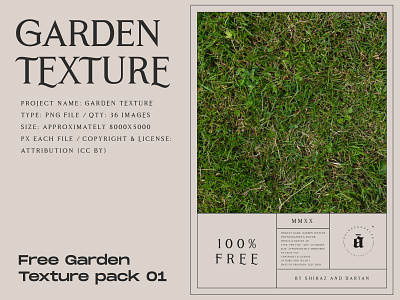 Garden Texture / Pack 01 - 100% Free