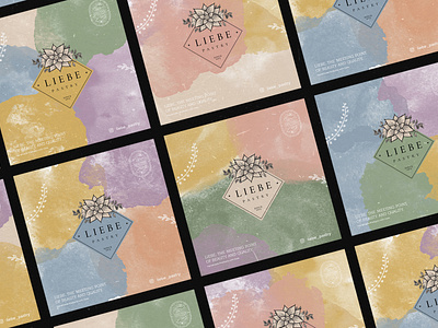 Liebe Pastry - Visual Identity Redesign - Label design