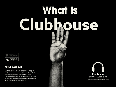 What is Clubhouse? / Clubhouse Visual Identity Concept clubhouse clubhouseapp concept logo logoconcept visual identity visualidentity