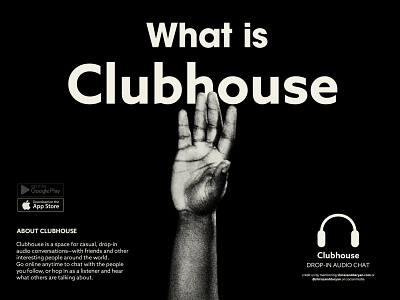 What is Clubhouse? / Clubhouse Visual Identity Concept