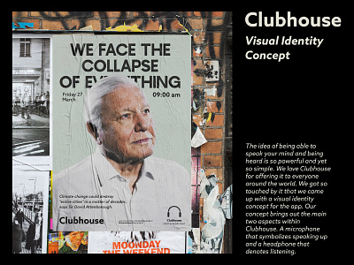 What is Clubhouse? / Clubhouse Visual Identity Concept