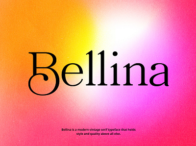 Trendy and Favorite Free Fonts - Typography Concept - Bellina bellina bellinafont bellinafreefont bestfreefont bestfreetrendyfont freefont trendyfont typedesign typography