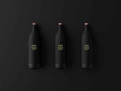 Jugo Bottles branding commerce design juice bar juices logo mockup prototype shopping