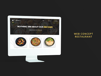 Asian Cuisine web concept