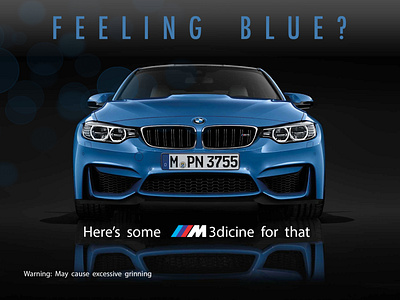 BMW M3 concept ad