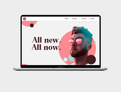 Eyewear E-commerce Site Concept ✨ adobephotoshop application branding concept figma graphic design sketch ui ux uxdesign visual design webdesign website