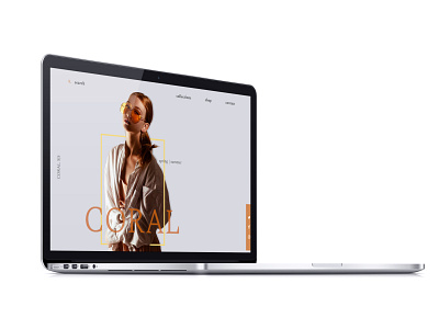 Fashion Website Concept 💫 design digitaldesign graphic design illustrator photoshop ui uidesign ux uxdesign webdesign