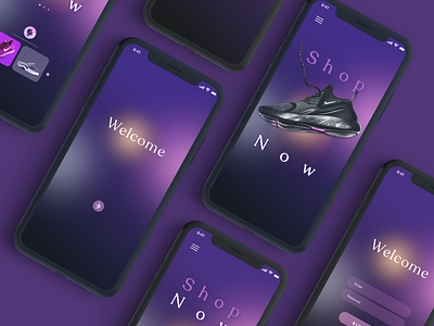 Sneaker E-Commerce UI 👟 graphic design ui ux
