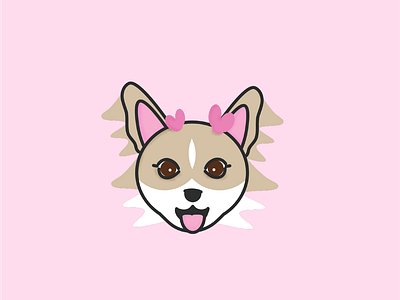 Puppy | Illustration 🐕 design dog dog art flat graphic design illustration puppy vector