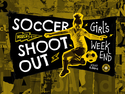 Soccer Shoot Out - Girl's Weekend branding events football graphic design logo soccer sports