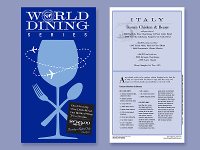 World Dining Series airplane beverage branding culinary dining food graphic design illustration menu pan am poster restaurant travel wine