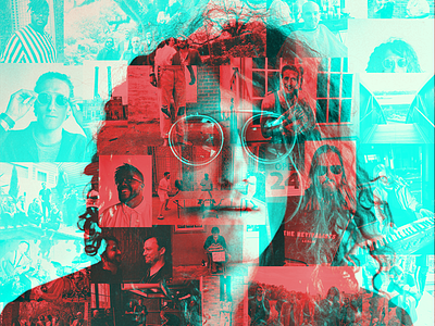 The Revivalists, collage for album single campaign