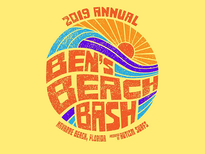 Ben's Beach Bash - Event T autism beach florida navarre sunset surfing wave