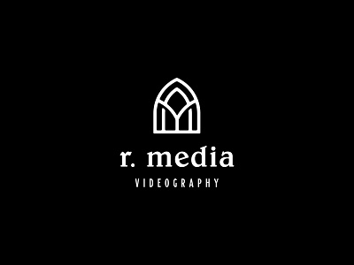 R Media Identity #1 branding design graphic design identity kentucky logo logo design videography wedding