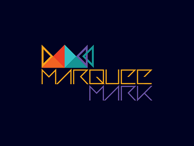 Marqueemark Logo Update - v04 adobe illustrator flat geometric logo