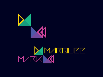 Marqueemark Logo Update - v05 adobe illustrator flat geometric logo