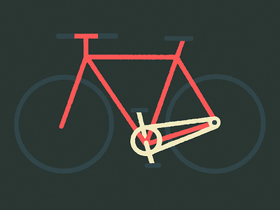 Bike Personality: Citizen bike biker city design fixedgear illustration illustrator montreal mtl transport