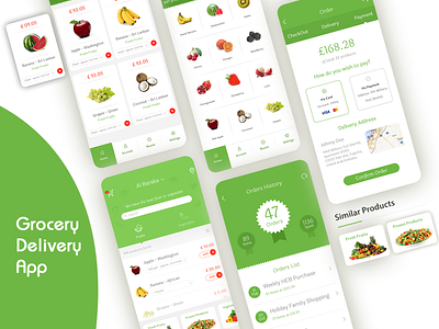 Grocery Delivery App app design app designer app development company best app design delivery app devicebee ecommerce app grocery app illustration mobile app development mobileappdaily on demand app ui ux