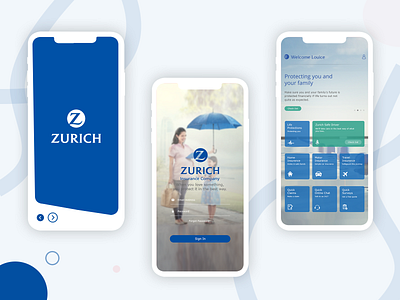 Zurich Insurance App app designer app development app development company appdevelopment best app design devicebee ecommerce app on demand app