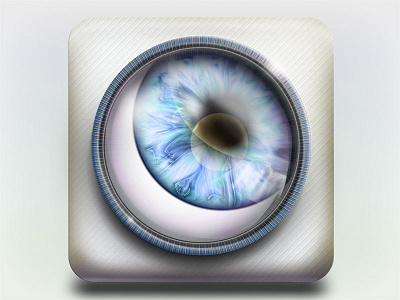 Eye Glass icon illustration