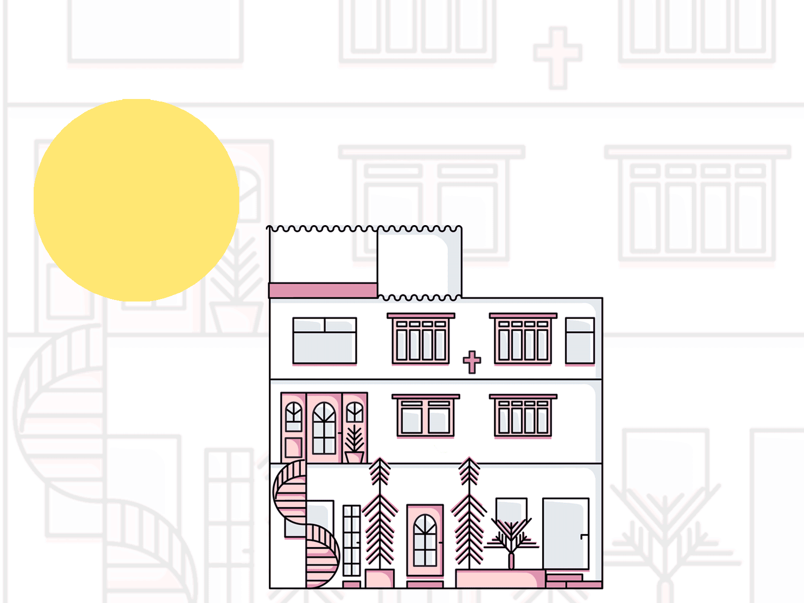 House | svg animation animation css icon design illustraion svg vector