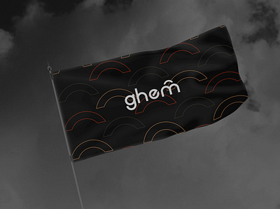 Ghem Brand Identity branding design flat graphic design icon illustration logo minimal