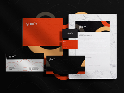 Ghem Brand Identity art branding design flat graphic design icon illustration illustrator logo minimal