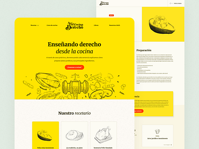 Aqui se cocina derecho - Website