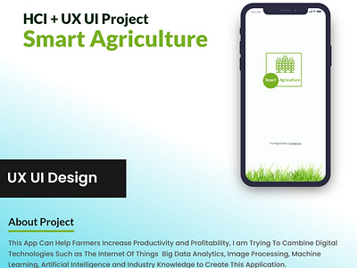 Smart Agriculture hci ui ui design uiux uxdesign