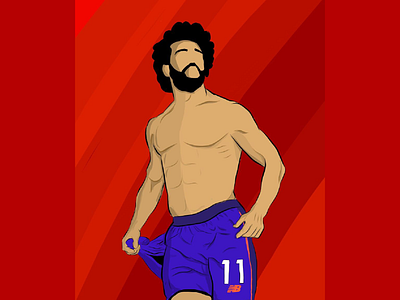 50 for Salah illustration minimalist