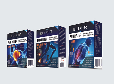 Elixir branding illustrator logo packaging