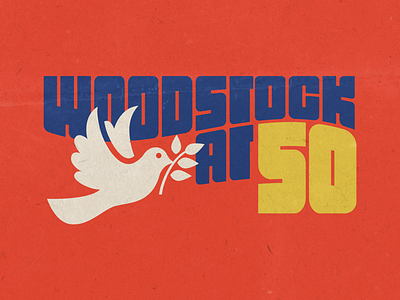 Woodstock at 50 documentary logo woodstock