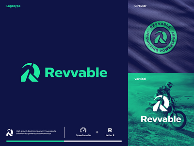 Logo redesign for Revvable - High growth SaaS Powersport