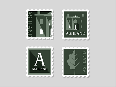 Postage Stamps for Ashland